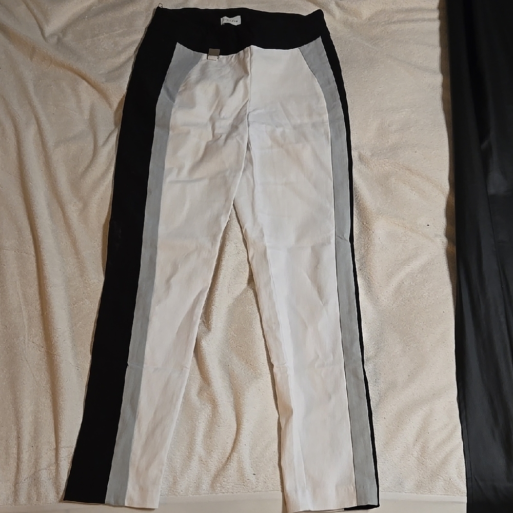 Lisette Black and White Trousers
